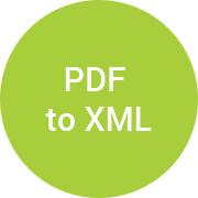 PDF to XML Conversion Service