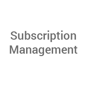 Subscription Management Service